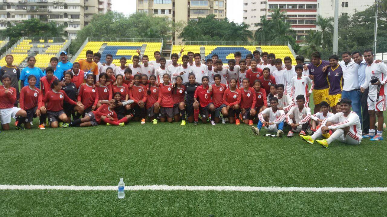 MWSC U16 Boys vs Team India Women 1